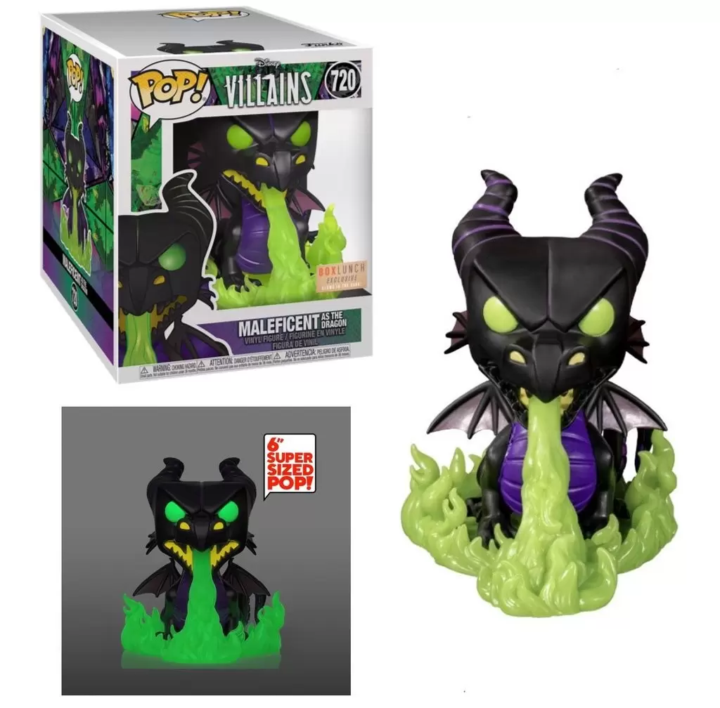 POP! Disney - Villains - Maleficent as Dragon GITD