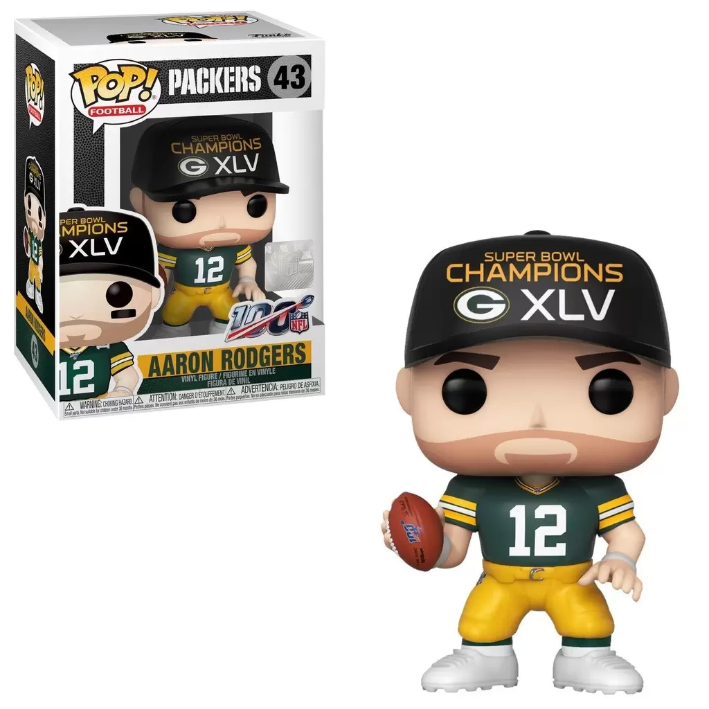 POP! Football (NFL) - NFL:Packers - Aaron Rodgers