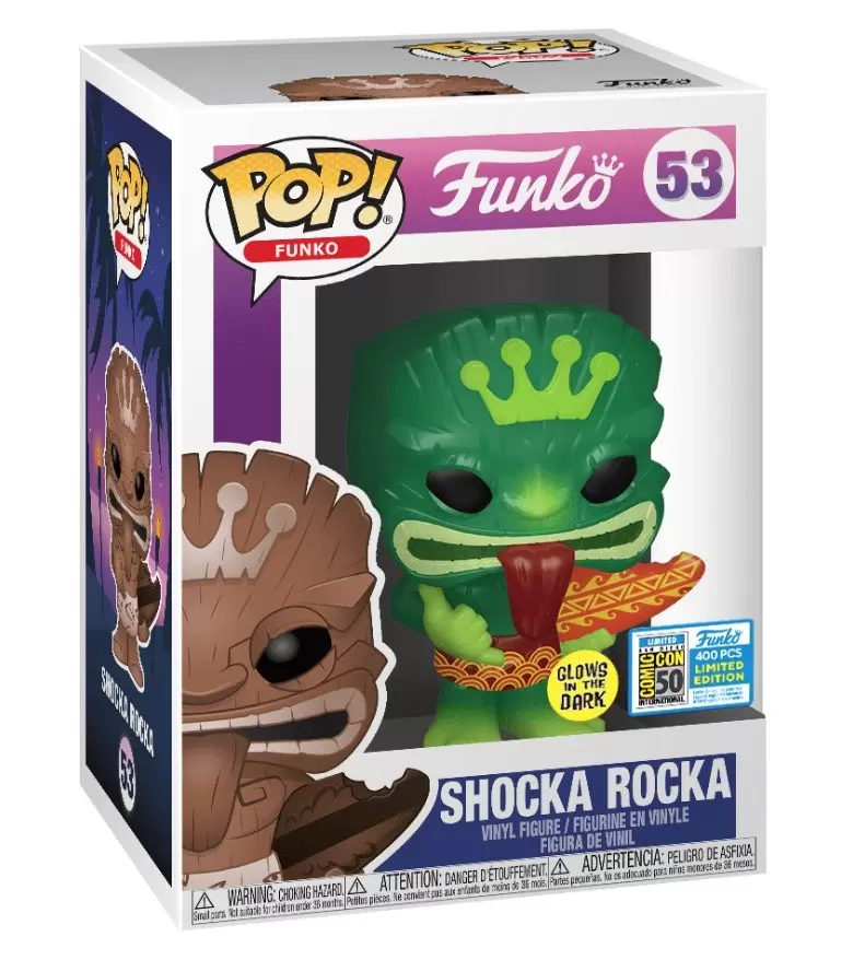 POP! Funko - Funko - Shocka Rocka Green GITD