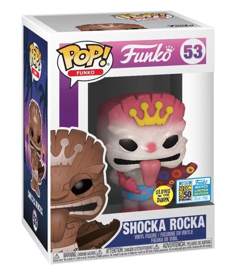 POP! Funko - Funko - Shocka Rocka White GITD