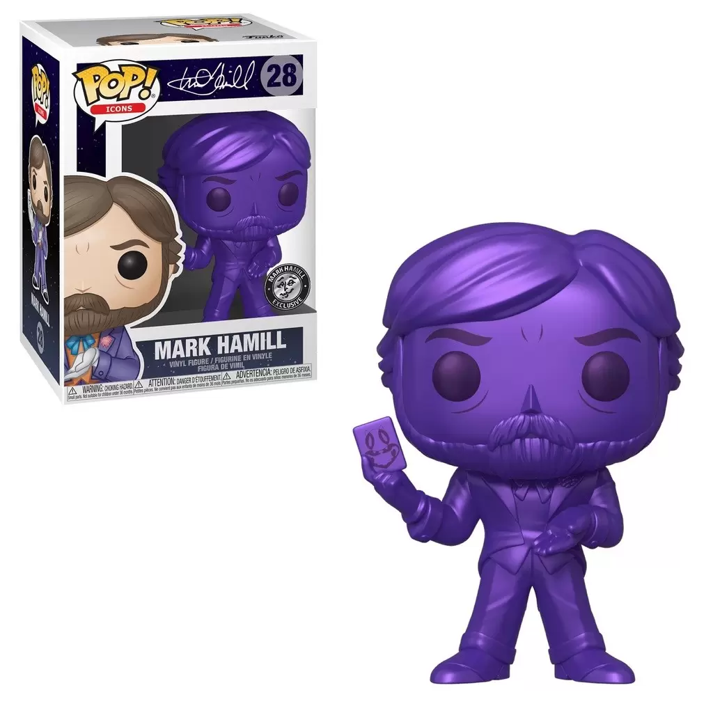 POP! Icons - Mark Hamill as The Joker Purple