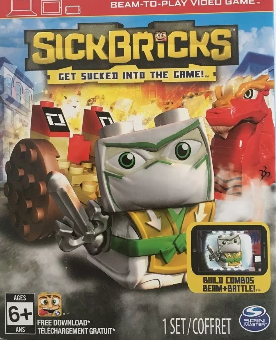 Sick Bricks - Frost Ninja Vs Dragon Breath