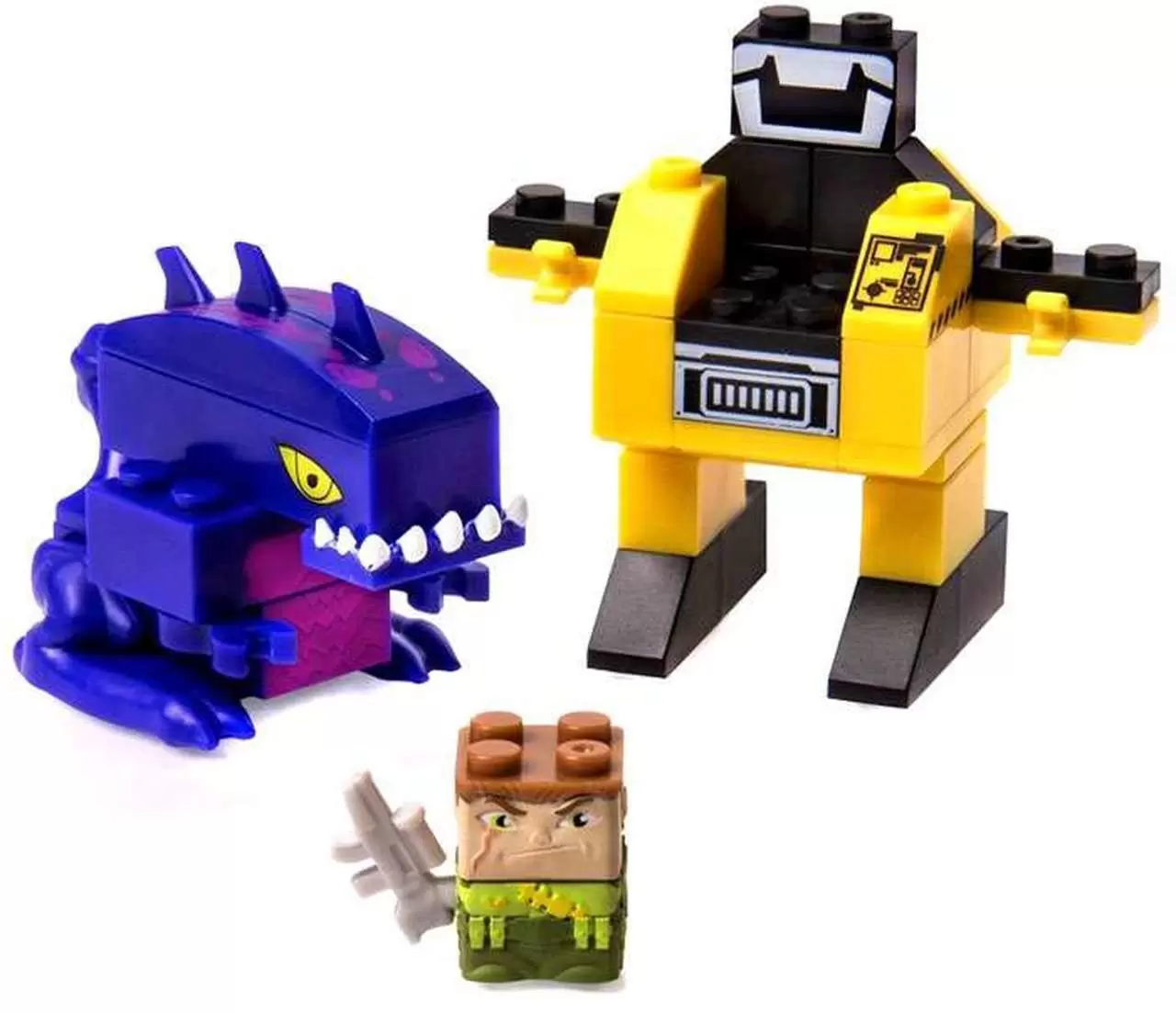 Sick Bricks - Major Blazer vs Xenomax Alien
