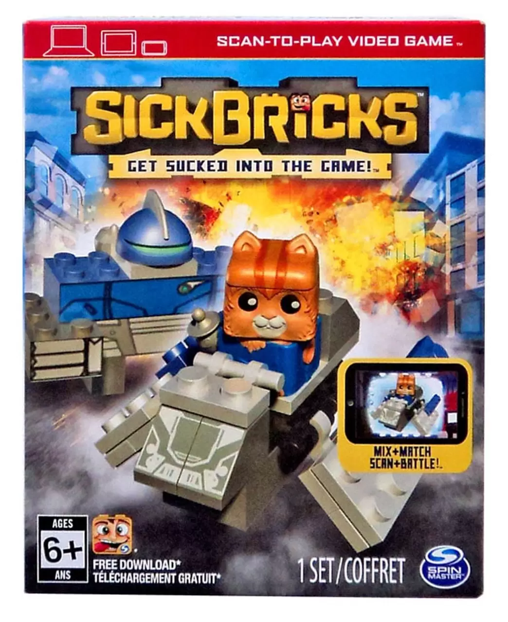 Sick Bricks - Bucky Blastoff vs Berserker Bot