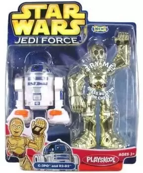 Playskool Heroes - Jedi Force - C-3PO / R2-D2