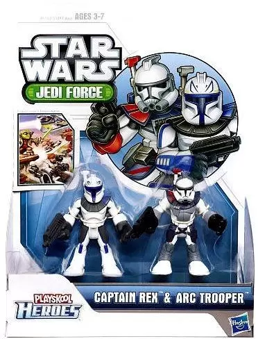 Playskool Star Wars Galactic Heroes Clone Wars Captain Rex Anakin Skywalker