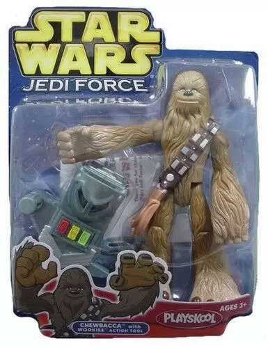 Playskool Heroes - Jedi Force - Chewbacca (with Wookie Action Tool)