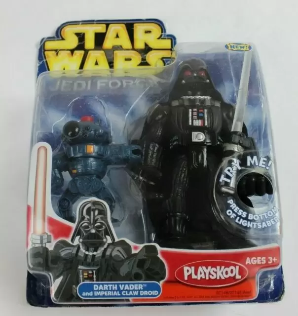 Playskool Heroes - Jedi Force - Darth Vader (with Imperial Claw Droid)