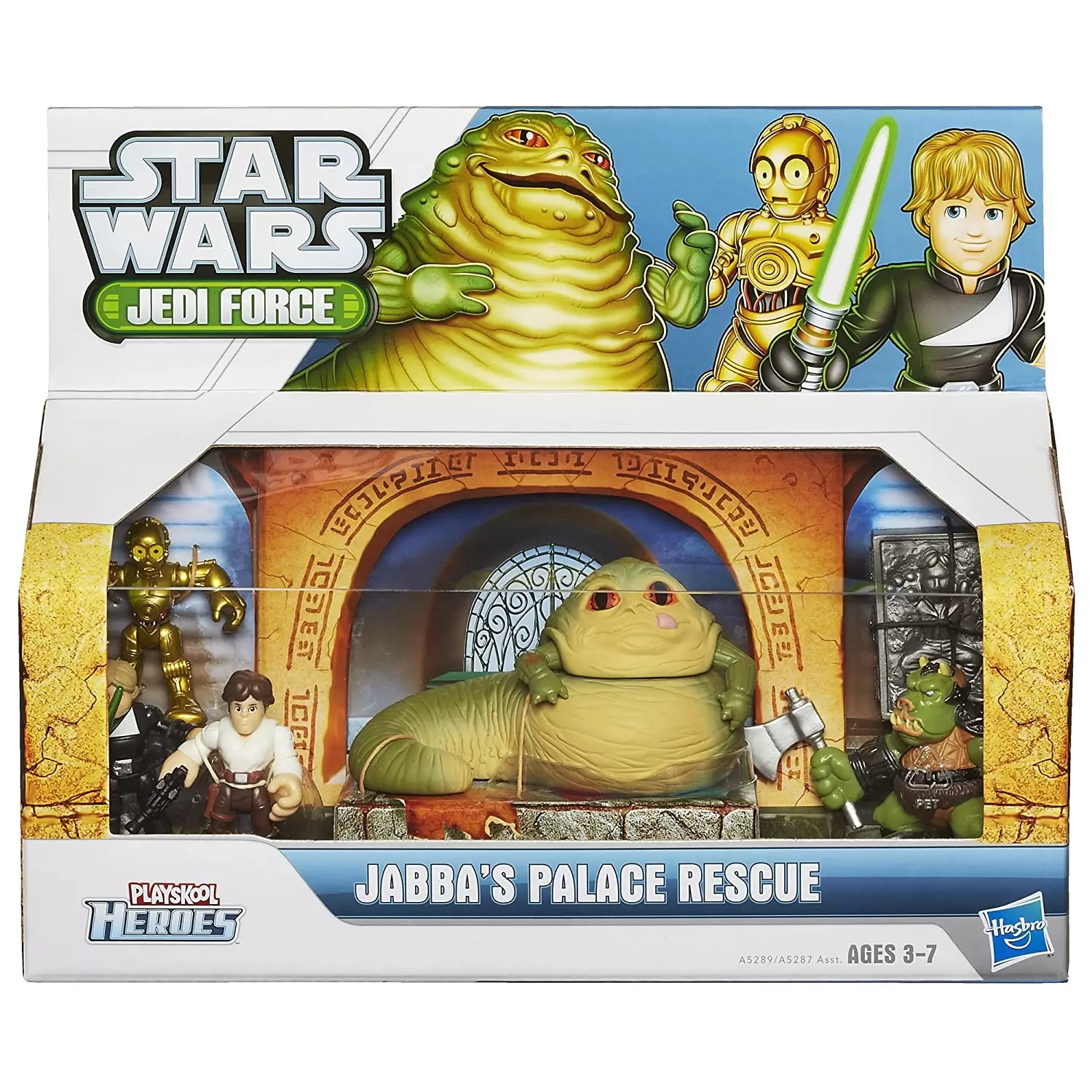 Playskool Heroes - Jedi Force - Jabba\'s Palace Rescue