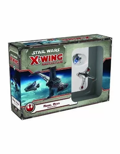 Figurines jeu de société X-Wing - V1 - As rebelles
