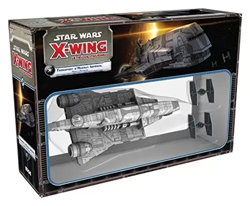 Figurines jeu de société X-Wing - V1 - Transport d\'assaut impérial
