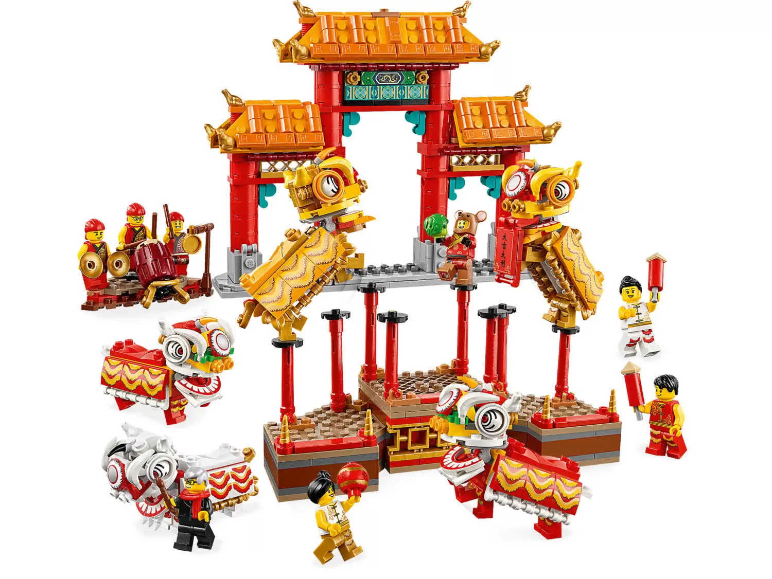 LEGO Saisonnier - La danse du lion