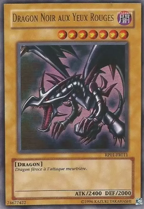 carte de dieu dragon noir