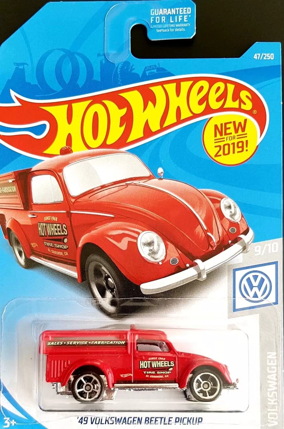 Mainline Hot Wheels - \'49 Volkswagen Beetle Pickup