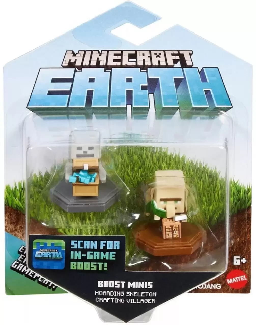 Minecraft Earth - Hoarding Skeleton & Crafting Villager