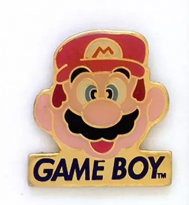 Mario/Super Mario Pins - Game Boy - Mario tête