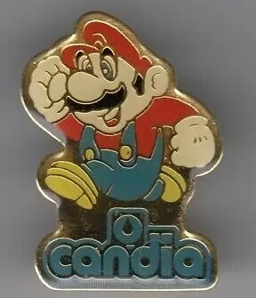 Mario/Super Mario Pins - Mario Candia