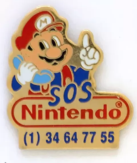 Mario/Super Mario Pins - SOS Nintendo Mario