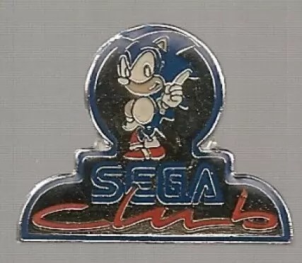Sonic the Hedgehog Pins - Sega Club Sonic