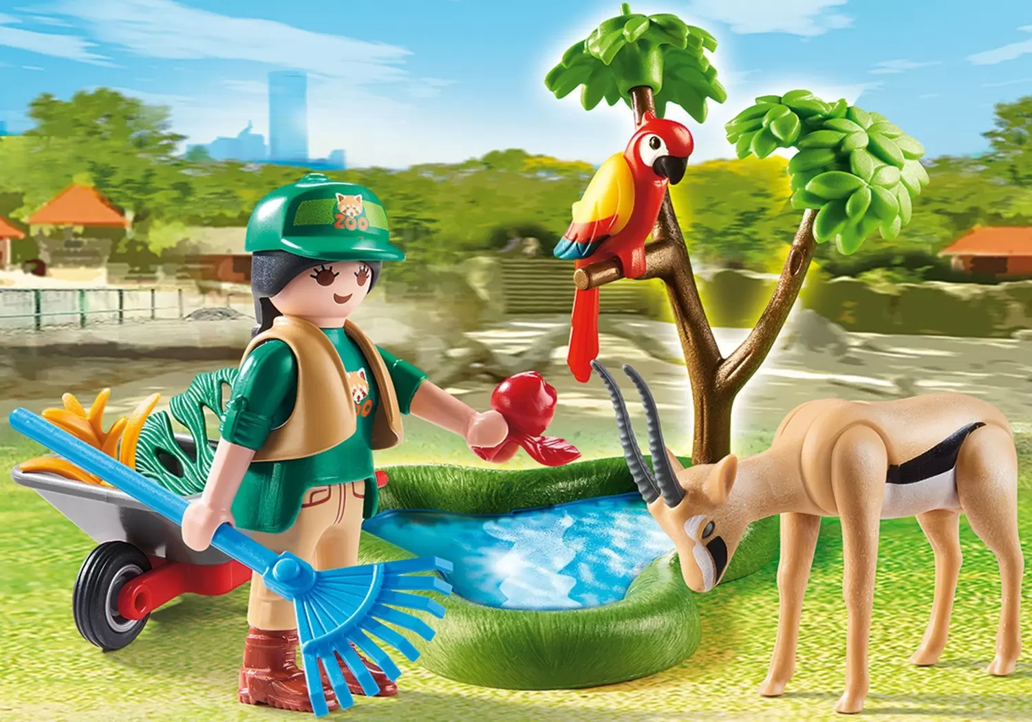 Playmobil Parc Animalier - Set Cadeau Zoo