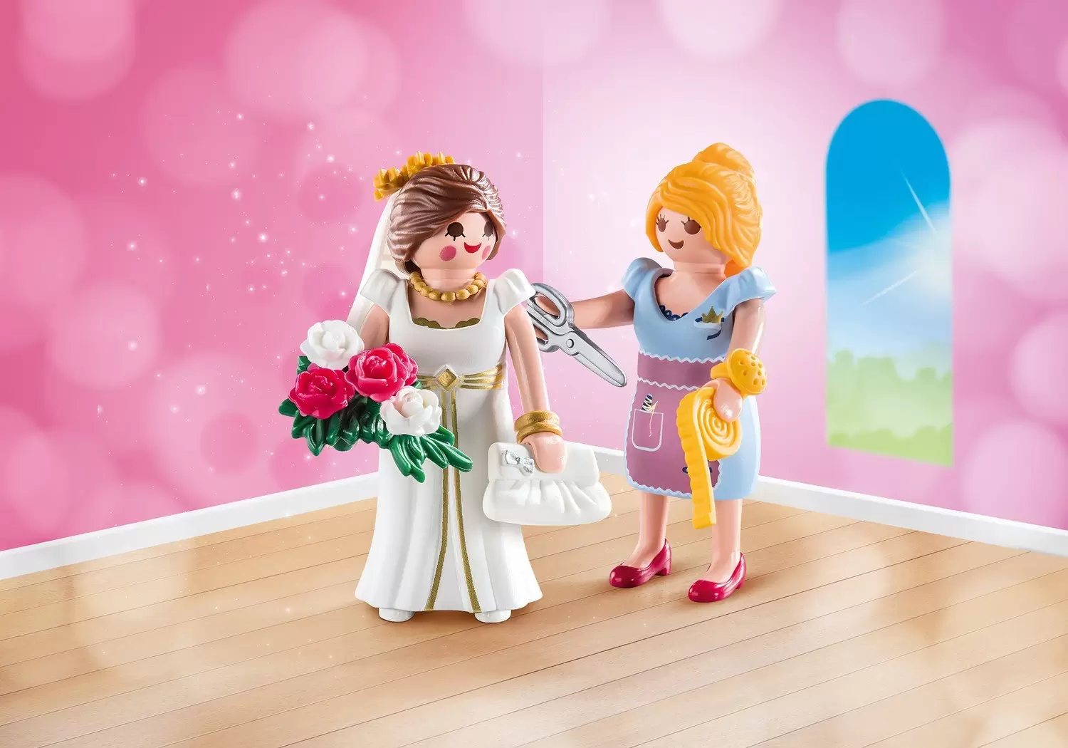 Playmobil Princesses - Duo princesse et couturière