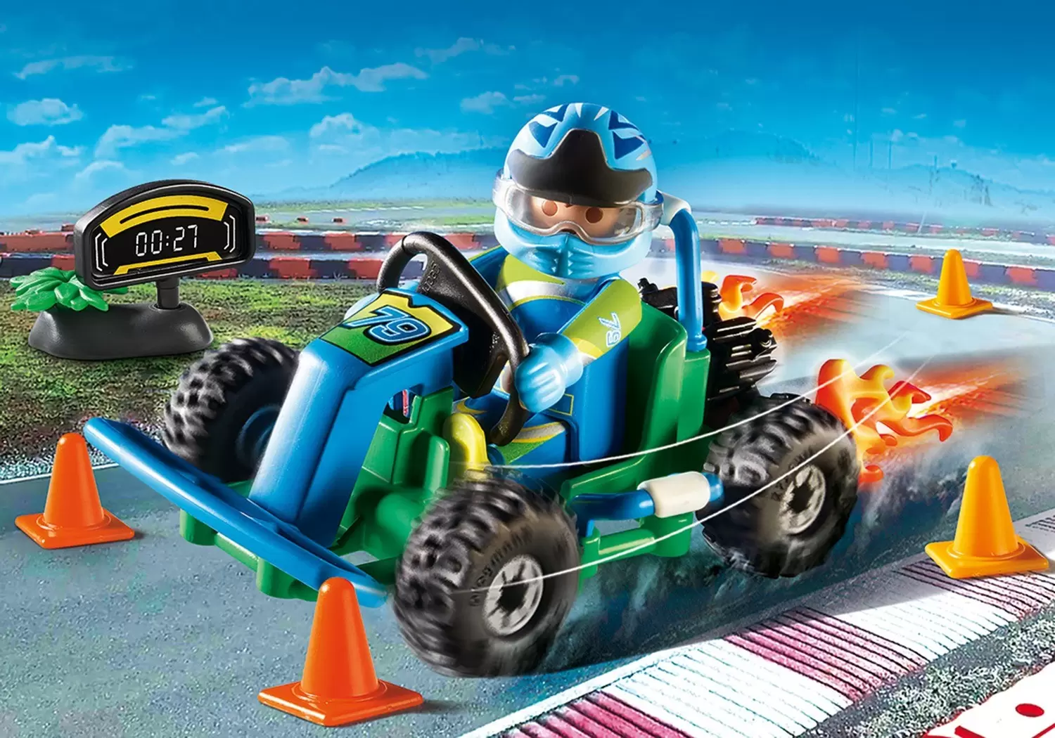 Playmobil Sports Mécaniques - Set Cadeau Karting