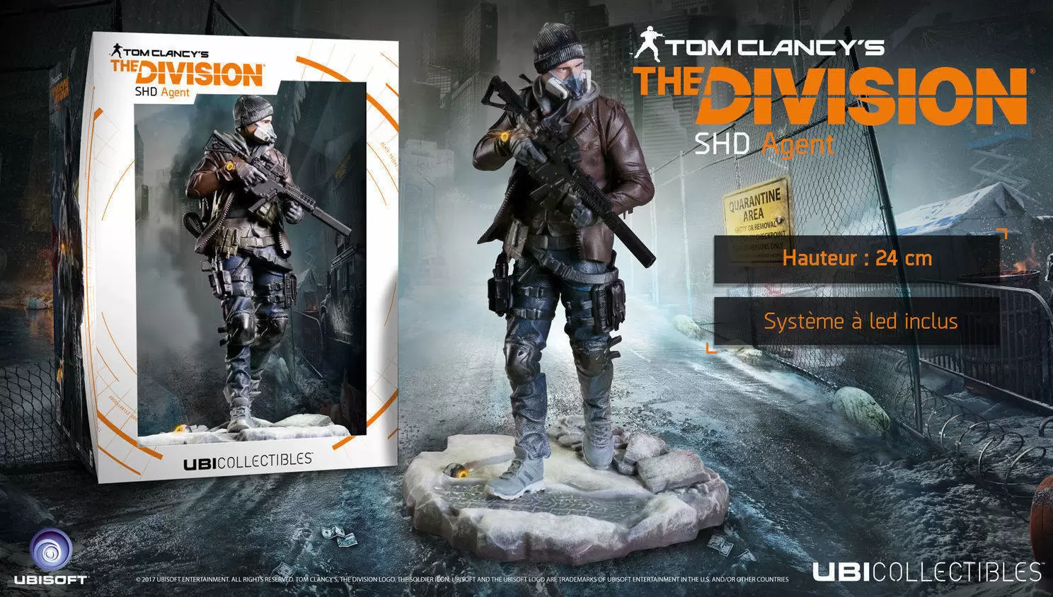 UBI Collectibles - Tom Clancy\'s The Division - SHD Agent
