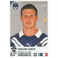 Gregory Sertic - FC Girondins de Bordeaux