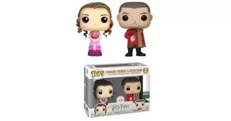 Hermione Granger & Viktor Krum Funko Pop! Harry Potter Vinyl Figure 2Pack  Exclusive