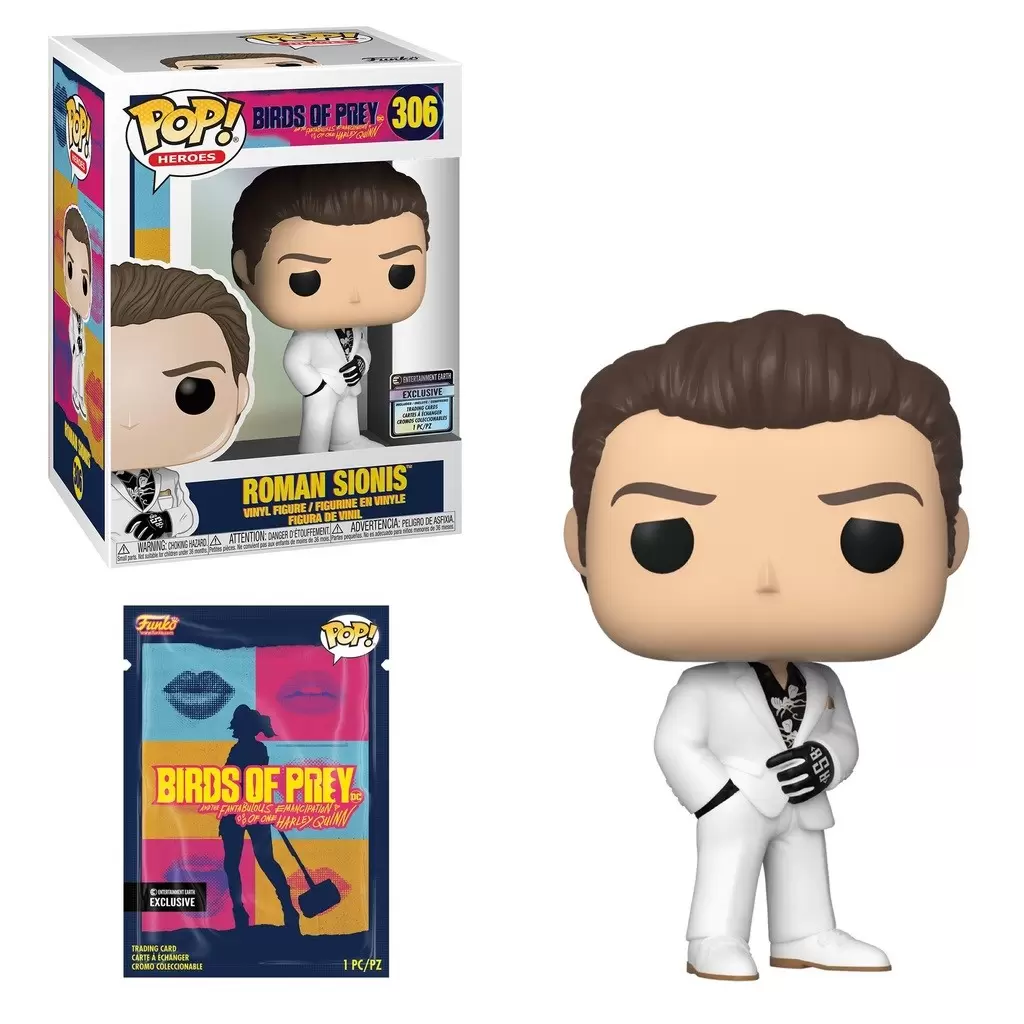 POP! Heroes - Birds of Prey - Roman Sionis White Suit Collectible Card