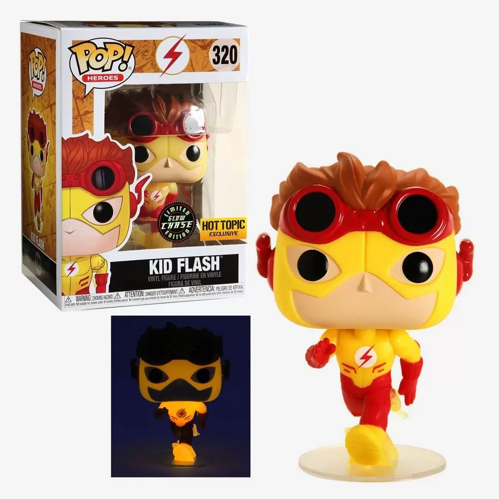 POP! Heroes - The Flash - Kid Flash GITD