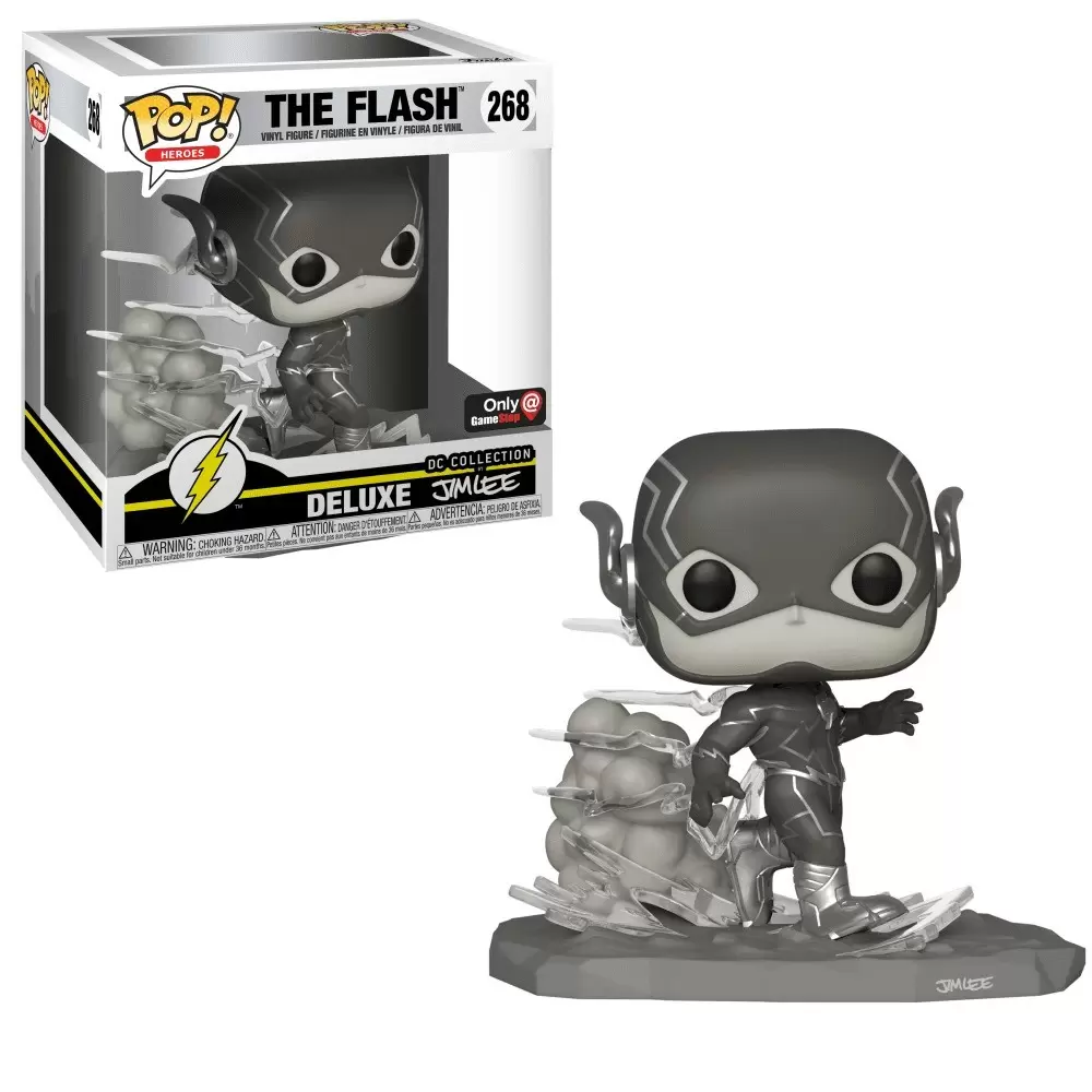POP! Heroes - The Flash - The Flash Jim Lee Deluxe Black and White