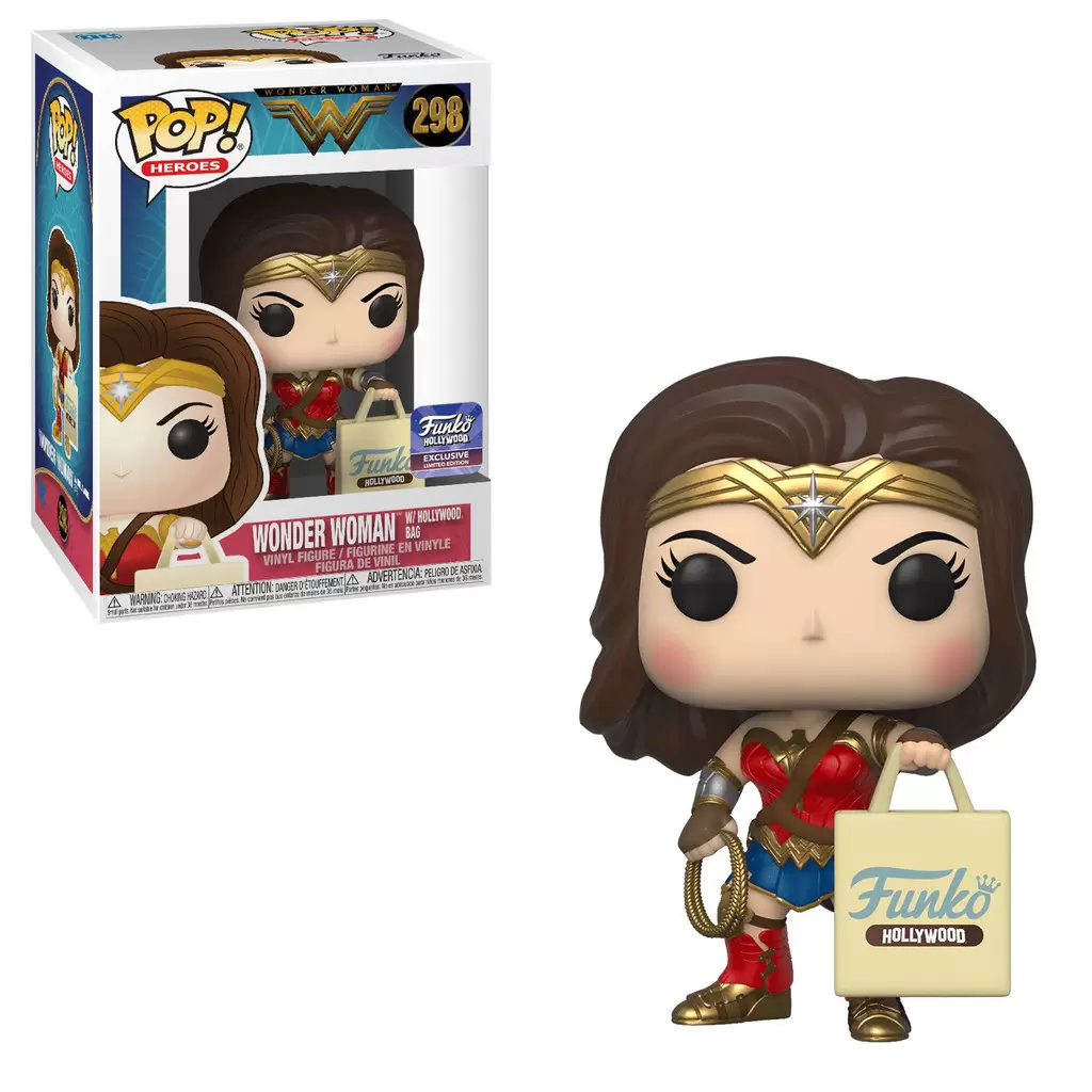 POP! Heroes - Wonder Woman - Wonder Woman with Hollywood Bag