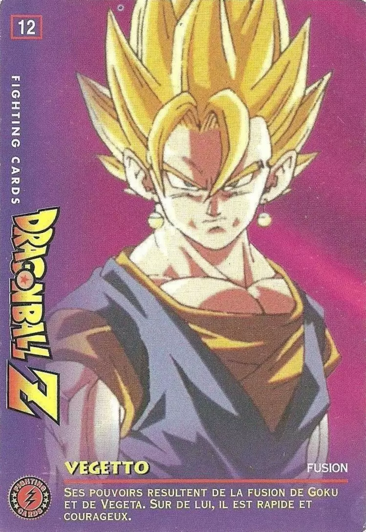 Dragonball Z Fighting Cards - Panini - VEGETTO