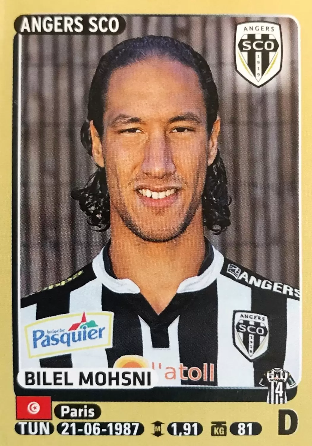 Foot 2015-2016 - Bilel Mohsni - Angers SCO