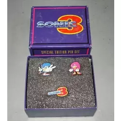 Coffret Sonic 3 (3 pin's)