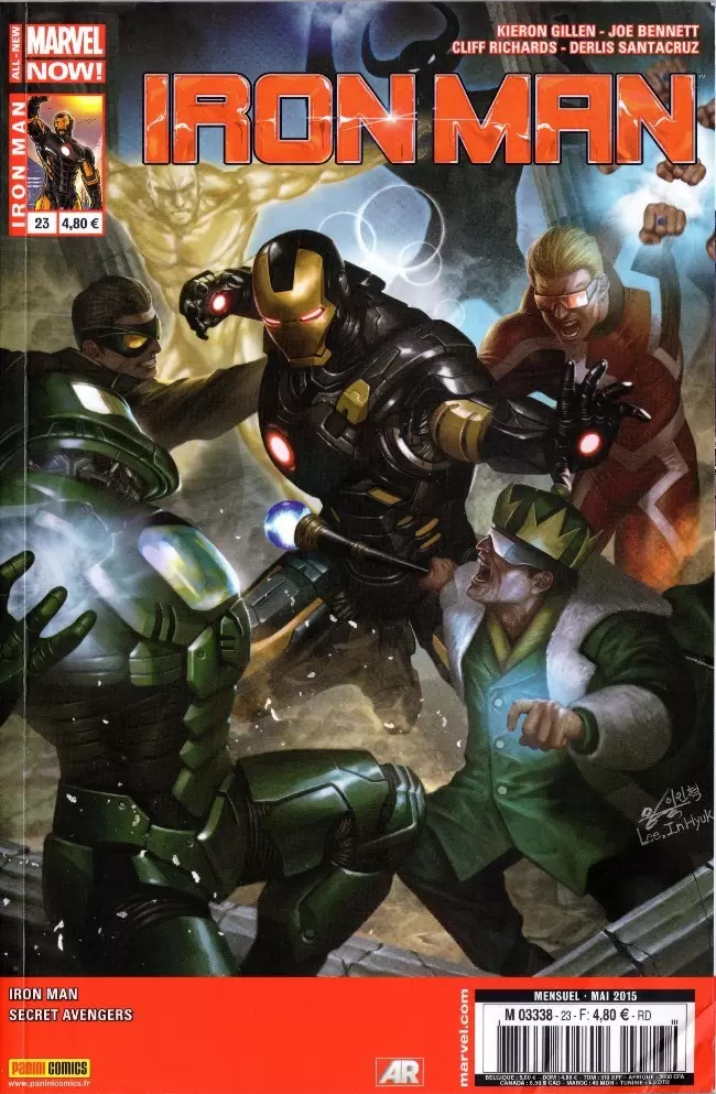 Iron Man - Marvel France 2013 - Le Train ne s\'arrêtera pas