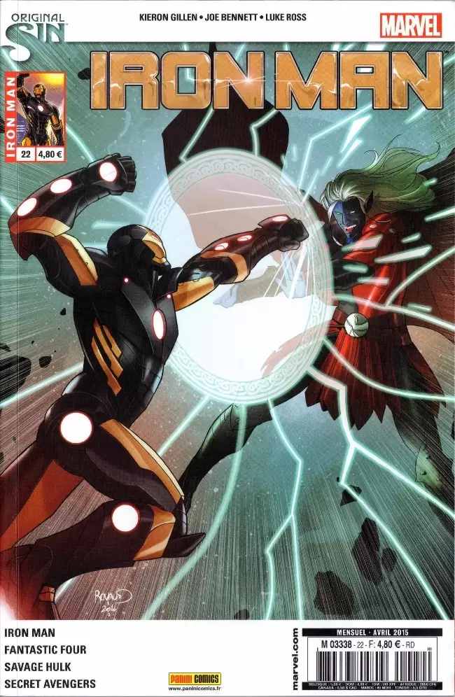 Iron Man - Marvel France 2013 - Original sin