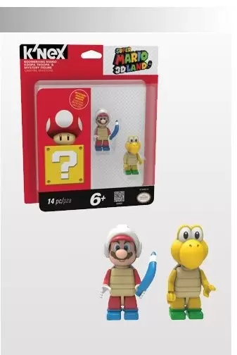 Mario - Boomerang Mario, Koopa Troopa & Mystery Figure Pack
