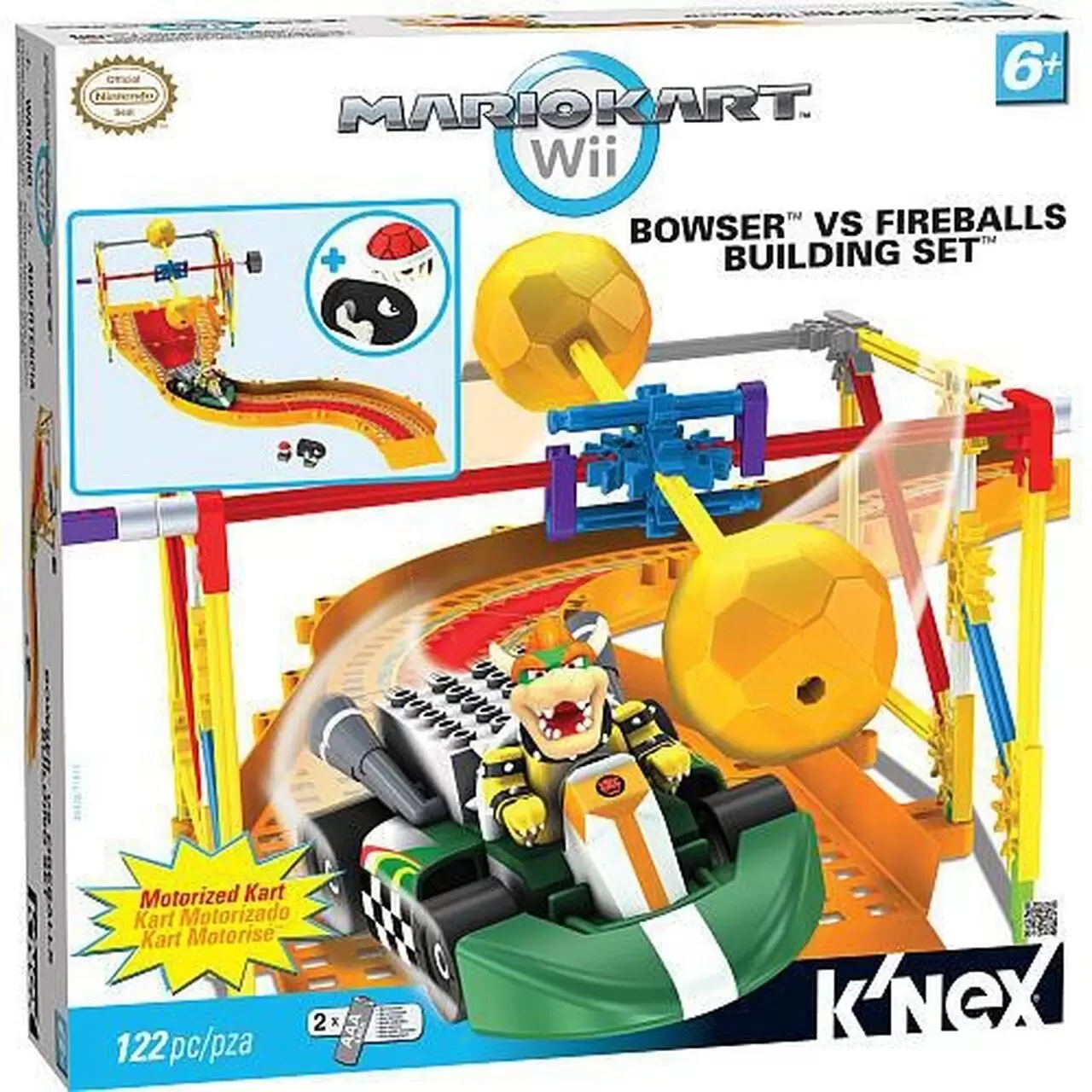 Mario - Bowser vs Fireballs Building Set