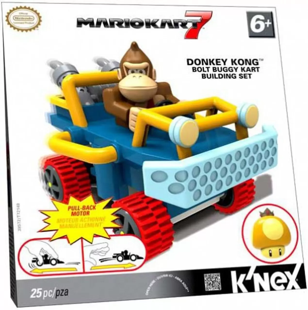 Mario - Donkey Kong Bolt Buggy Kart Building Set