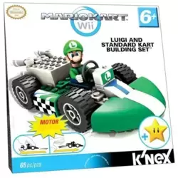 Luigi and Standard Kart Building Set