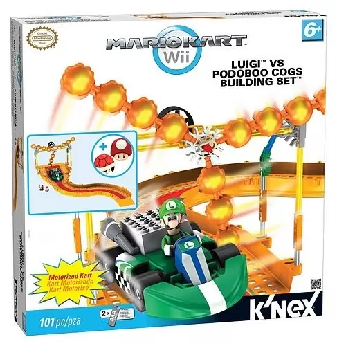 Mario - Luigi vs Podoboo Cogs Building Set