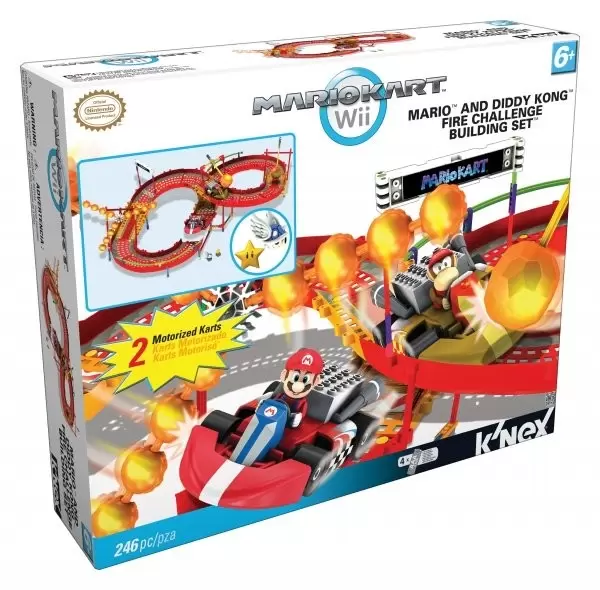 K\'nex Mario - Mario and Diddy Kong Fire Challenge Building Set