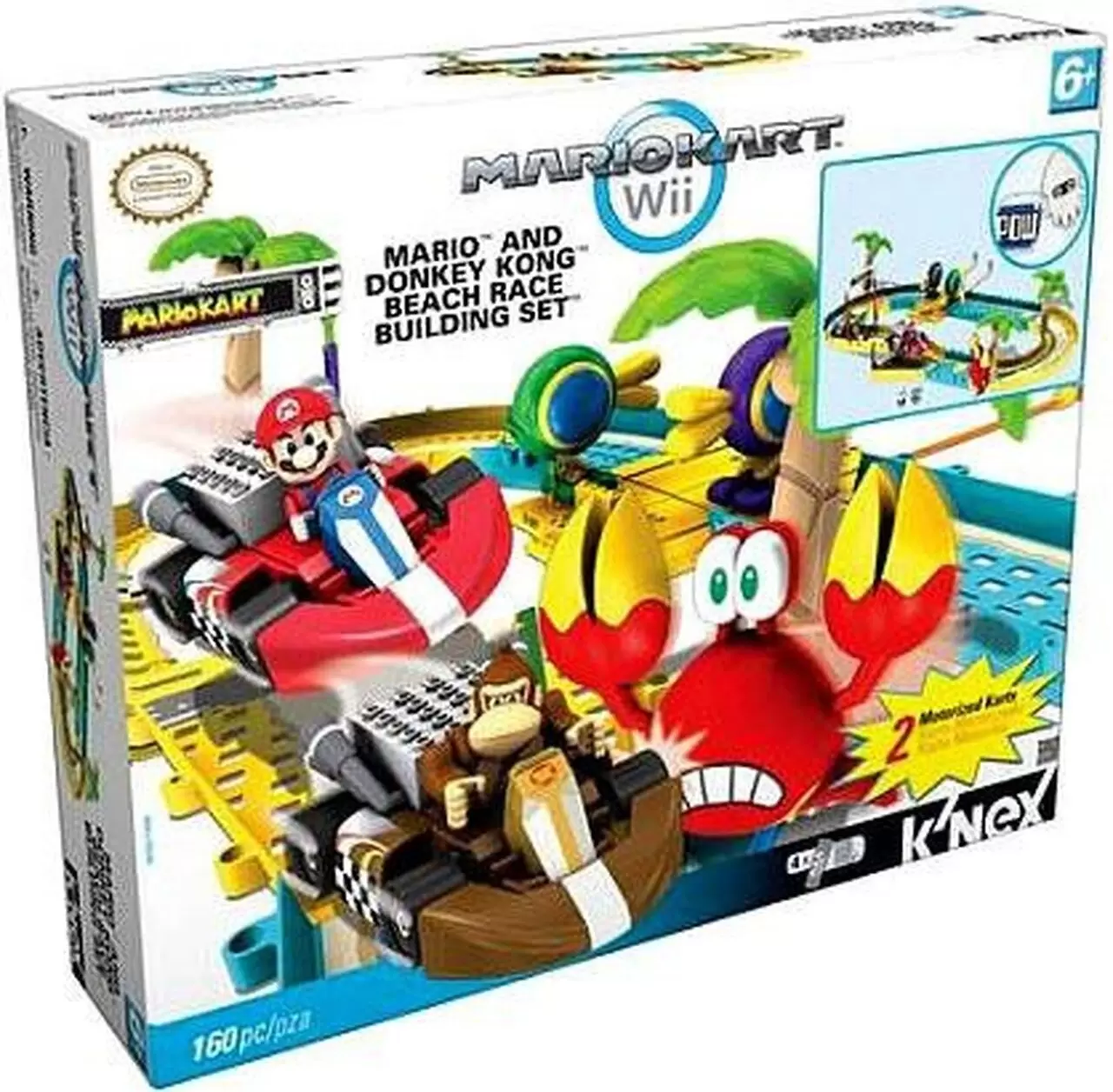 Mario - Mario and Donkey Kong Beach Race Building Set