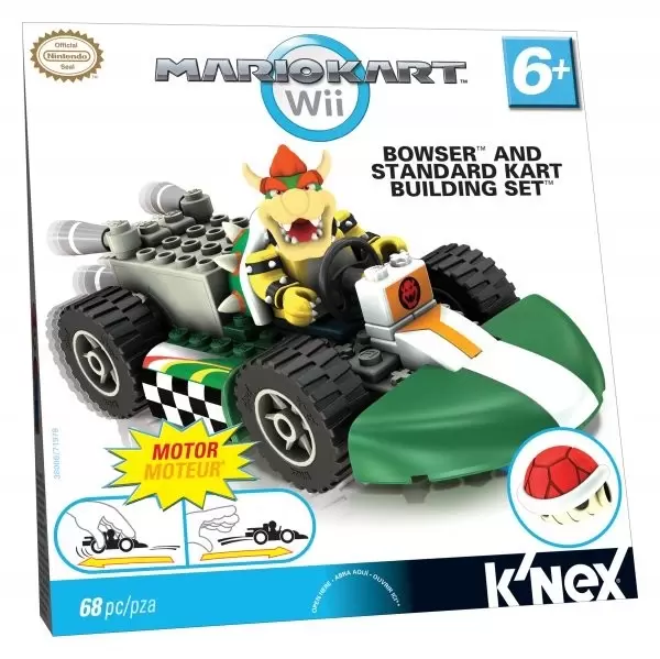 K\'nex Mario - Bowser and Standard Kart Building Set