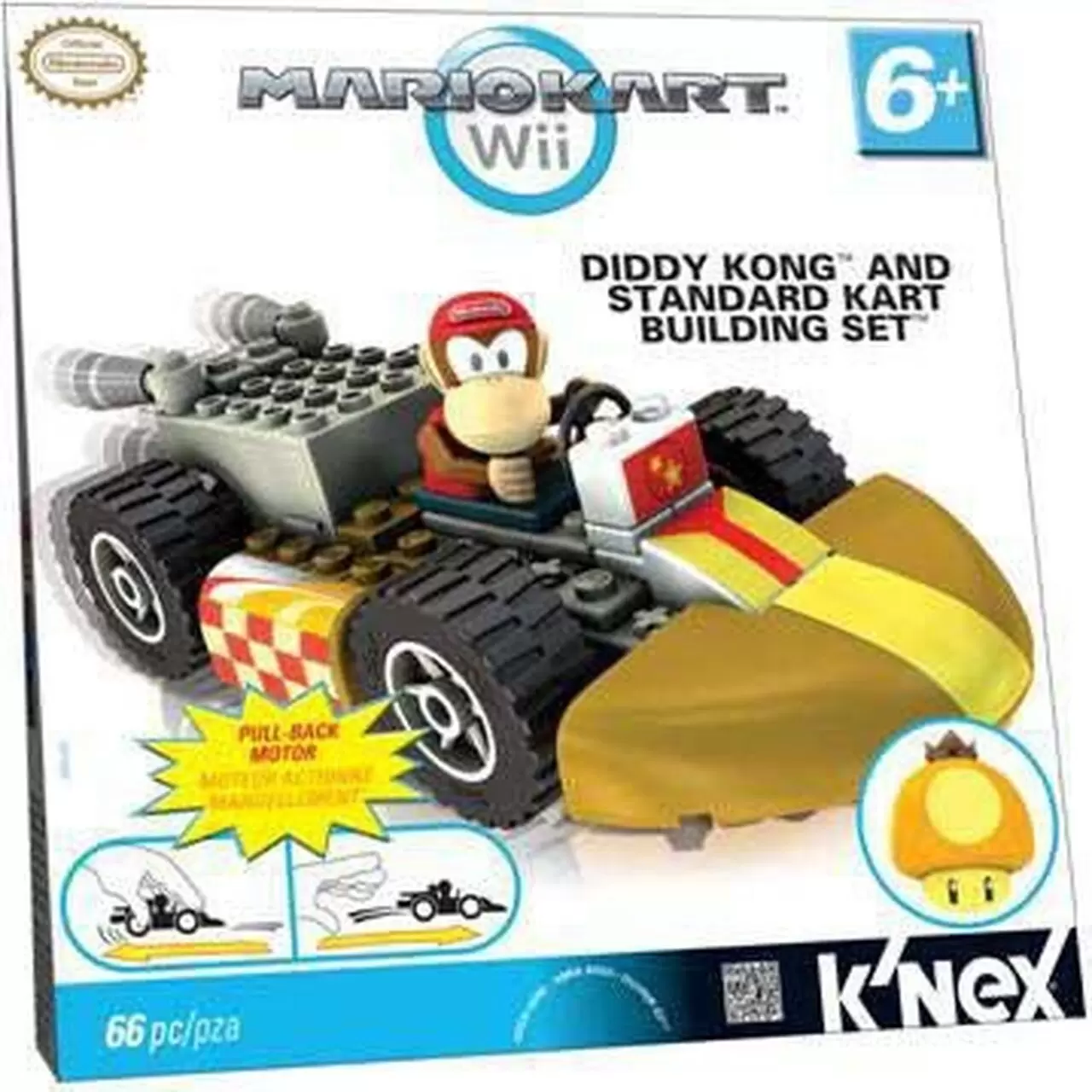 Mario - Diddy Kong and Standard Kart Building Set