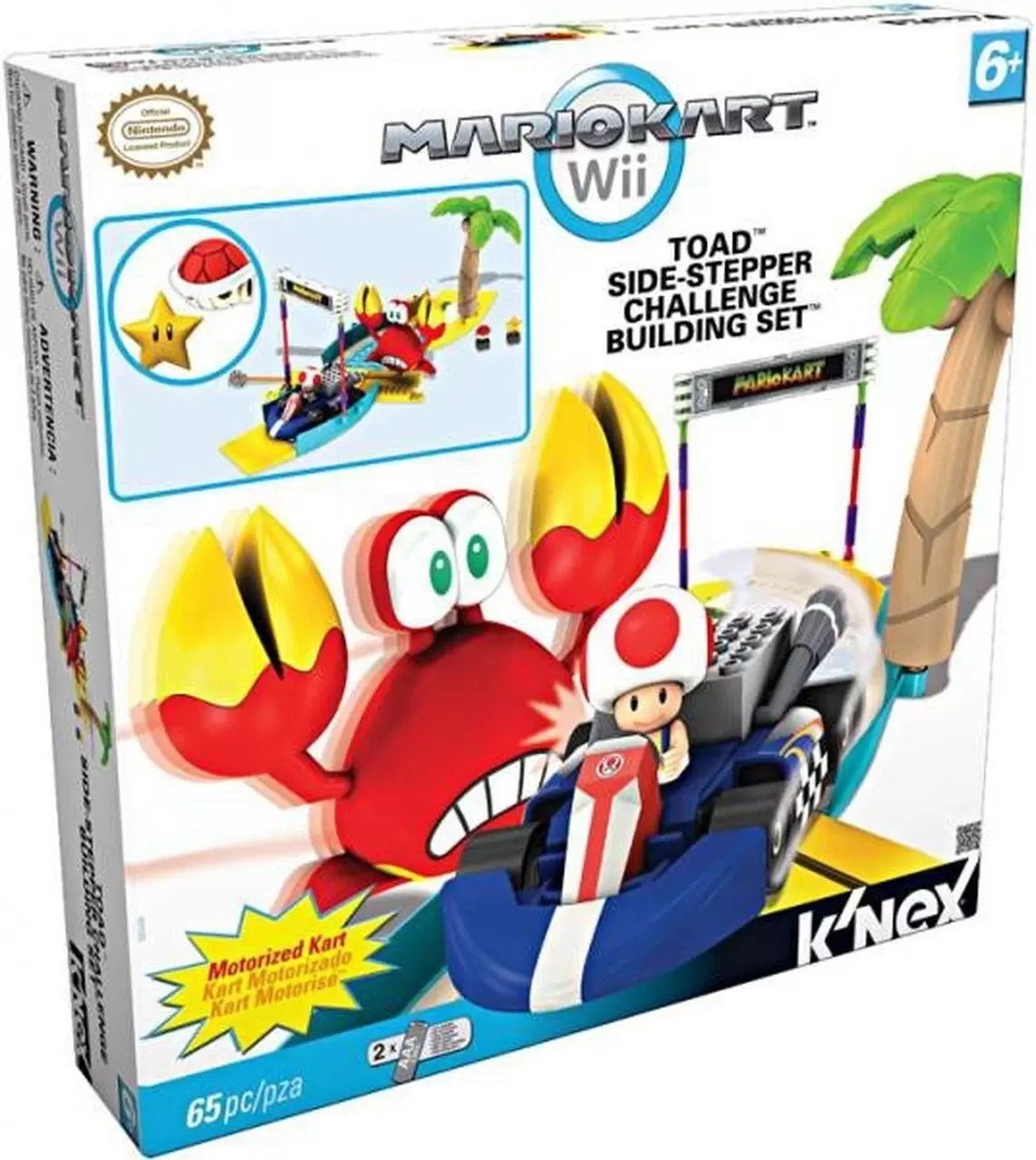 Mario - Toad Side-Stepper Challenge Building Set
