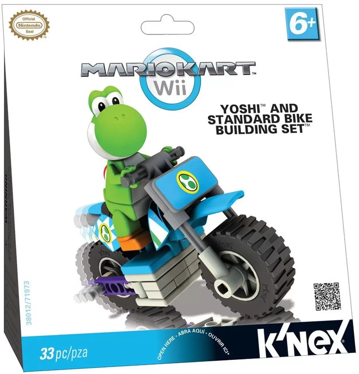 K\'nex Mario - Yoshi and Standard Bike Building Set