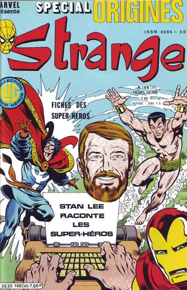 Strange Special Origines - Strange 166 bis